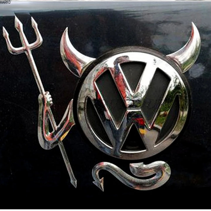 3d Car Stickers for Volkswagen Bmw Buick Mercedes-benz Audi Little Devil